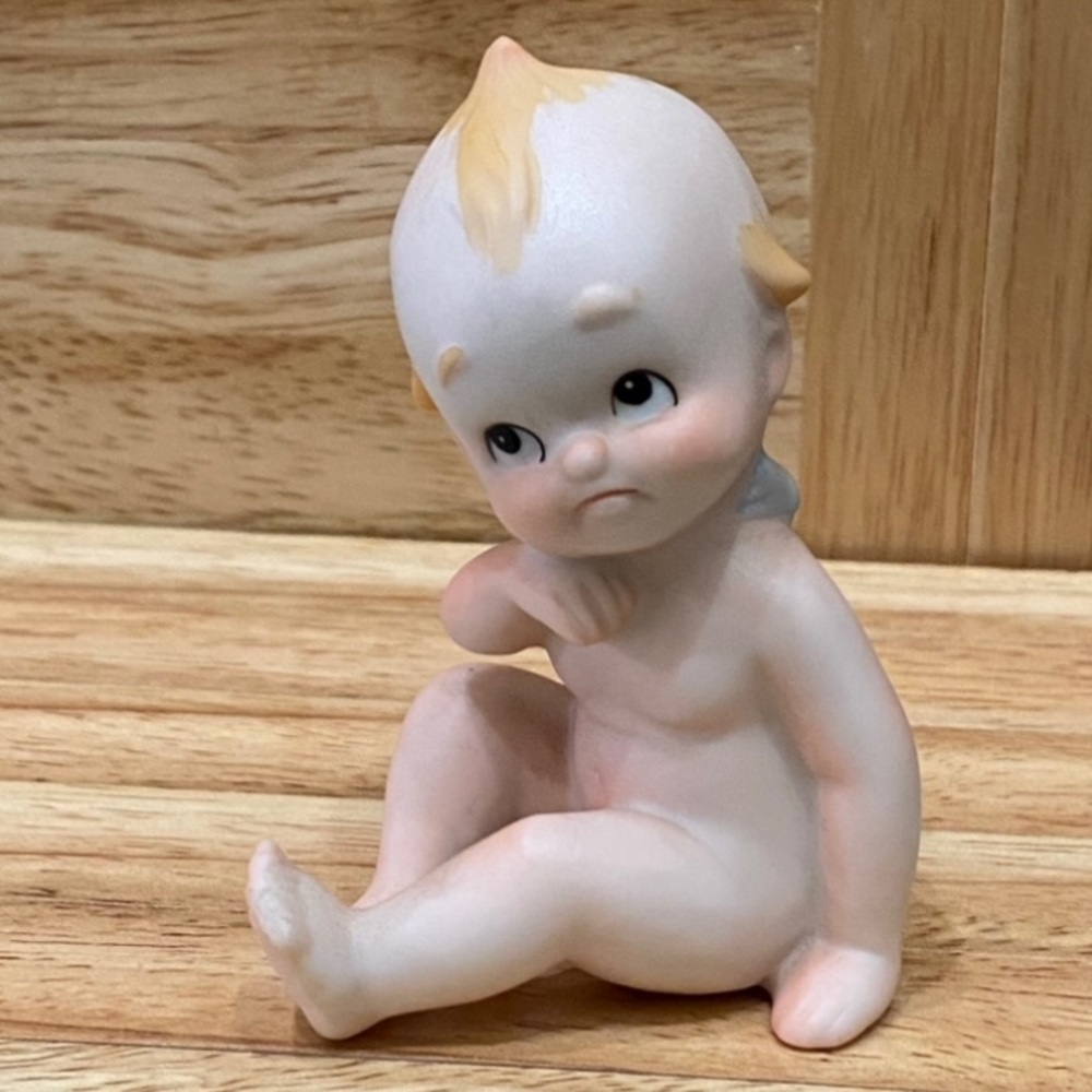 Vintage Kewpie Bisque 3” Figurine